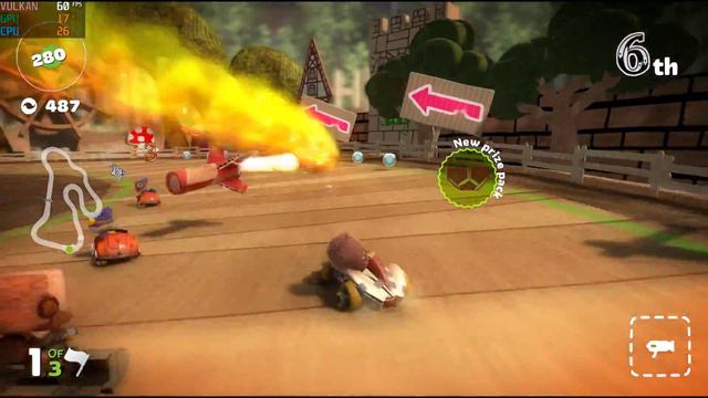 RPCS3 0.0.19-13101 | LittleBigPlanet Karting 4K FSR 60FPS Unlock 12900K | PS3 Emulator PC Gameplay