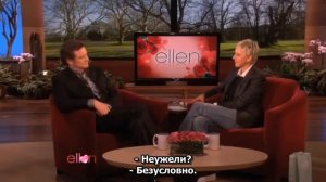 Колин Ферт - оратор рассказывает, как познакомился со своей женой