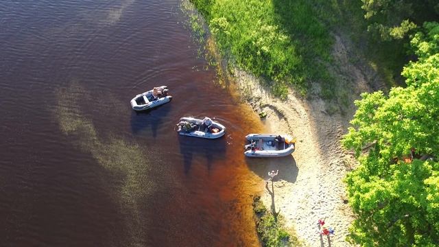 Лодочный слет) Phantom 3. Меревское озеро. смотреть онлайн