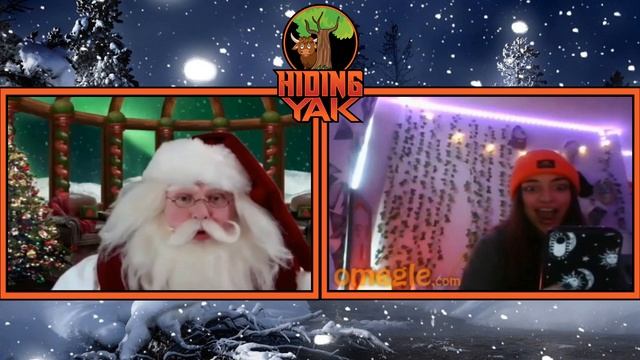 Omegle JUMPSCARE PRANK - Santa Claus