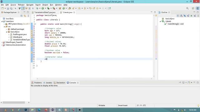 Ch_4: Constants and Literals смотреть онлайн