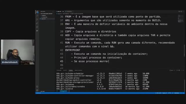 Live de containers - Como criar uma imagem Docker смотреть онлайн
