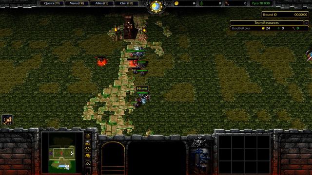 Warcraft 3 - Pyro TD - Gold Mode (Tons of Chains) смотреть онлайн