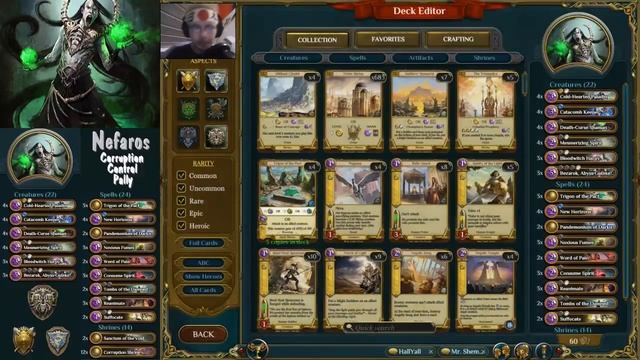Spellweaver Ranked #32 Corruption Control Pally part 1 (English / Facecam) смотреть онлайн
