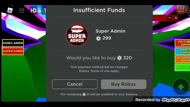 Как стать монстром в free admin roblox смотреть онлайн