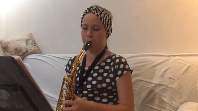 Havana Alto Saxophone Cover by French Australian Kid смотреть онлайн