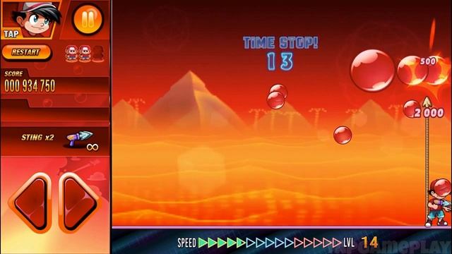 Pang Adventures - Gameplay Walkthrough Part 7 - Panic Mode: Levels 1-39 (iOS) смотреть онлайн