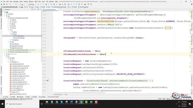 Android Development Tutorial - New Uber Clone #29 Rider App Fix First Launch Location смотреть онлайн