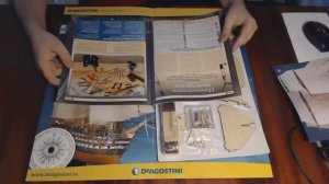 Сборка модели 12 Апостолов 1:100 Деагостини - 1 выпуск из 120