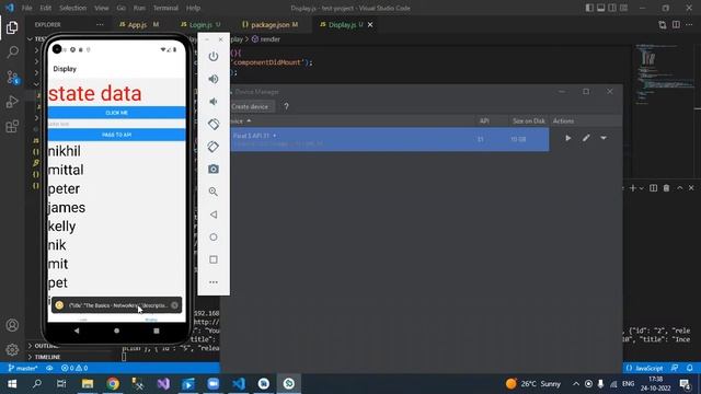 React Native Tutorial - 17 - API Call in React Native смотреть онлайн
