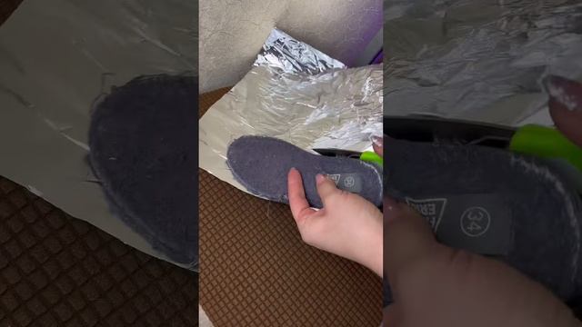 Положите фольгу для запекания в ботинки смотреть онлайн