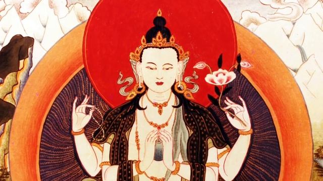 ИСЦЕЛЯЮЩАЯ МАНТРА АВАЛОКИТЕШВАРЫ (ЧЕНРЕЗИГ). ABALOKITESHVARA MANTRA. смотреть онлайн