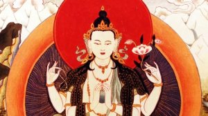 ИСЦЕЛЯЮЩАЯ МАНТРА АВАЛОКИТЕШВАРЫ (ЧЕНРЕЗИГ). ABALOKITESHVARA MANTRA.