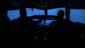 САМОЛЕТ пассажирский ДЛЯ ДЕТЕЙ. Звук самолета, кабина пилота