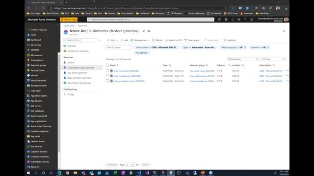 Getting Started with Azure Arc for Kubernetes with Microsoft смотреть онлайн
