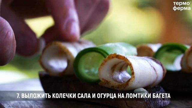 Готовим брускетту с салом «Термоферма» смотреть онлайн