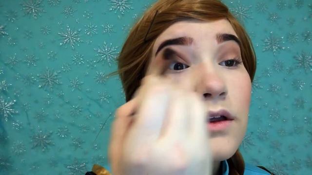 ANNA MAKEUP TUTORIAL ❄️☃️🌻 - from Disney's Frozen смотреть онлайн