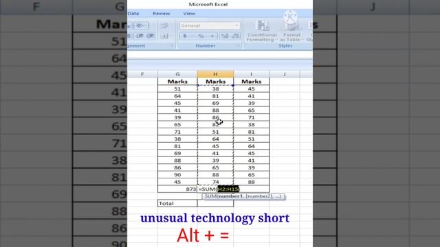 Excel sum to number shortcut key formula #short #Excel смотреть онлайн