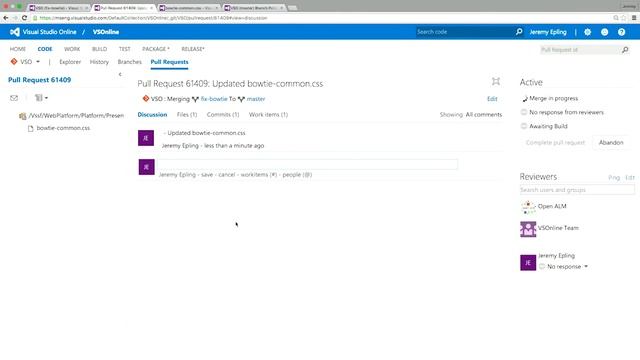 Git in Team Foundation Server and Visual Studio Team Services смотреть онлайн