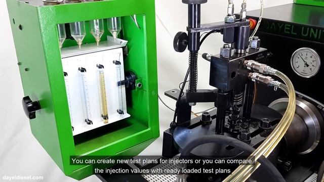 Scania ISX Unit Injector Testing with Dayel Diesel Test Bench смотреть онлайн