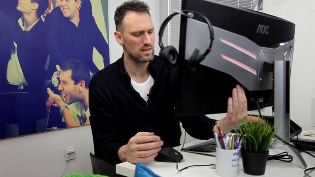 AOC AGON AG352QCX 35” Curved Gaming Monitor : Review смотреть онлайн