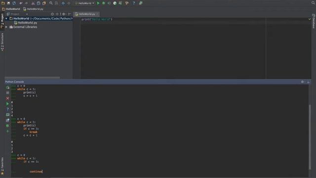 Python Programming #10 - While Loops and Control Statements смотреть онлайн