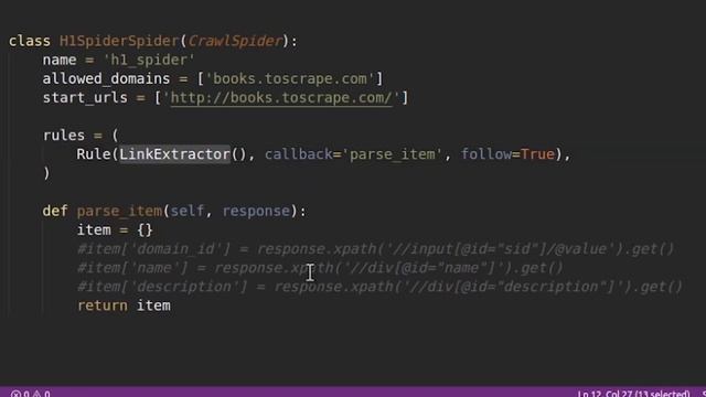 Python Scrapy Crawl Spider for Beginners - Easy Freelance Project смотреть онлайн