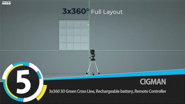 Top 10: Best Laser Levels of 2023 / Self Leveling Cross Line Laser, Construction Laser смотреть онлайн