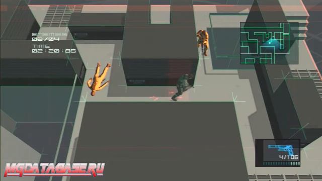 MGS 2 VR Missions - Snake Eliminate All Mode Gold