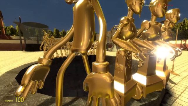 DESTROYING ALL GOLD GLAMROCK ANIMATRONICS In Garry's Mod! Five Nights at Freddy's Security Breach! смотреть онлайн
