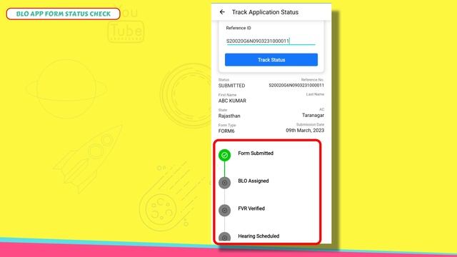 blo app से form status कैसे चेक करें | blo mobile app form status check | tracking status смотреть онлайн