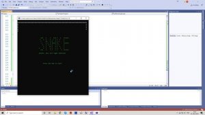Змейка. Пример создание простой игры на C#.