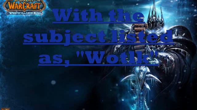 Wotlk Key Generator смотреть онлайн