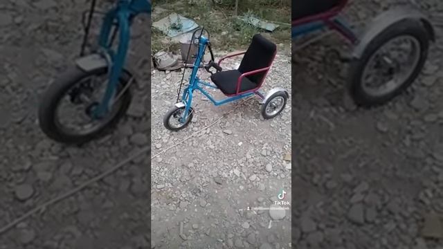 Самодельный велотрайк для инвалидов смотреть онлайн