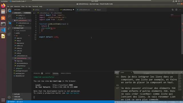 Créer un composant d'interface avec React смотреть онлайн