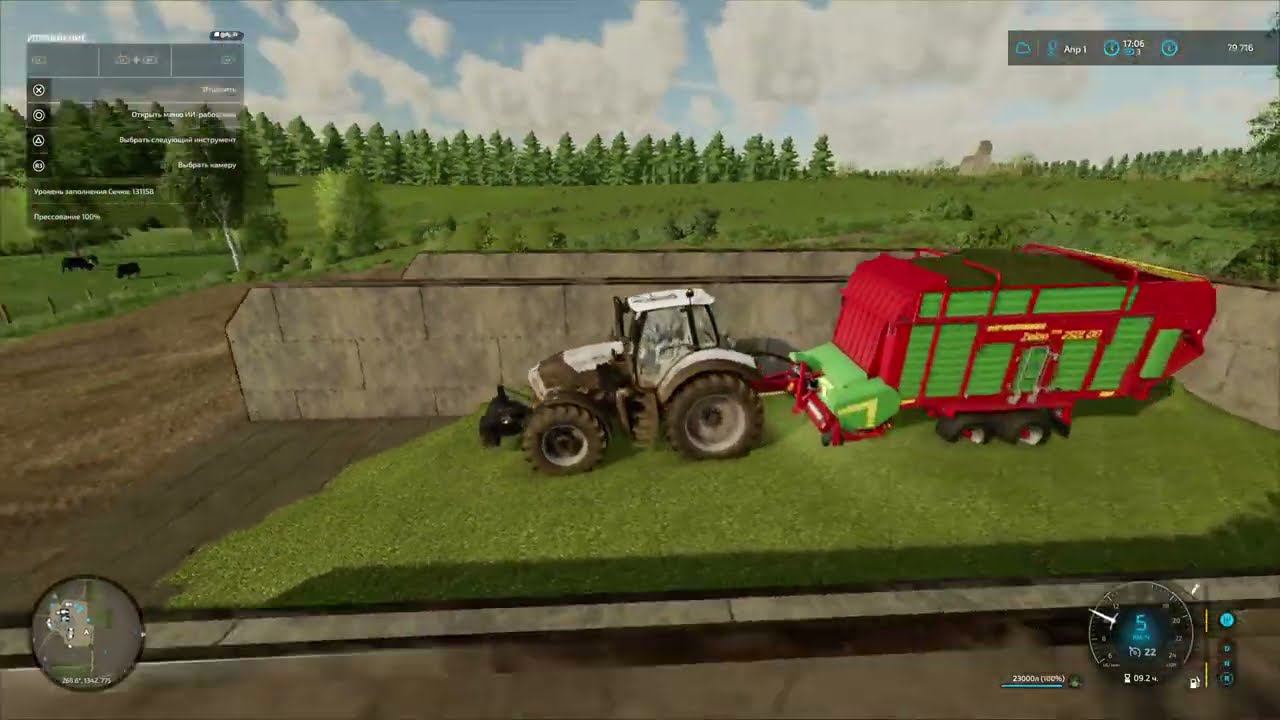 (PS4 Pro) FS22 The Old Stream Farm #10 смотреть онлайн