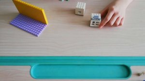 Lego прачечная. Строим вместе.