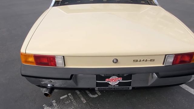 1970 Porsche 914/6 At Chequered Flag