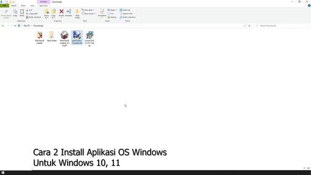 3 Cara Install Aplikasi Program Pada OS Windows 7, 8, 10, 11 смотреть онлайн
