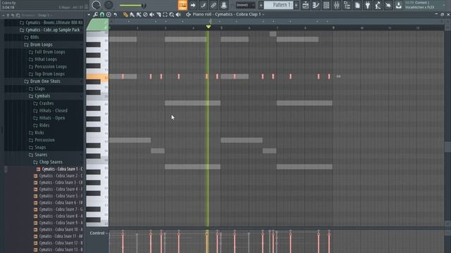 MAKING A HIPHOP BEAT WITH CYMATICS COBRA SAMPLE PACK ? смотреть онлайн