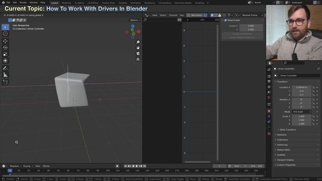 Quick Tip: Working With Drivers in Blender смотреть онлайн