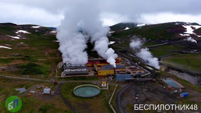 Мутновская геоГЭС, дорога на малую Долину гейзеров смотреть онлайн