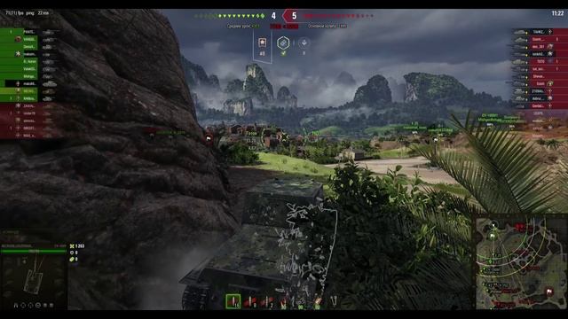 СУ-100Y.Премиальная ПТ (СССР). Карта Жемчужная Река. №-3 смотреть онлайн