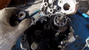 =Разборка и дефектовка КПП мотоцикла Днепр МТ-16=