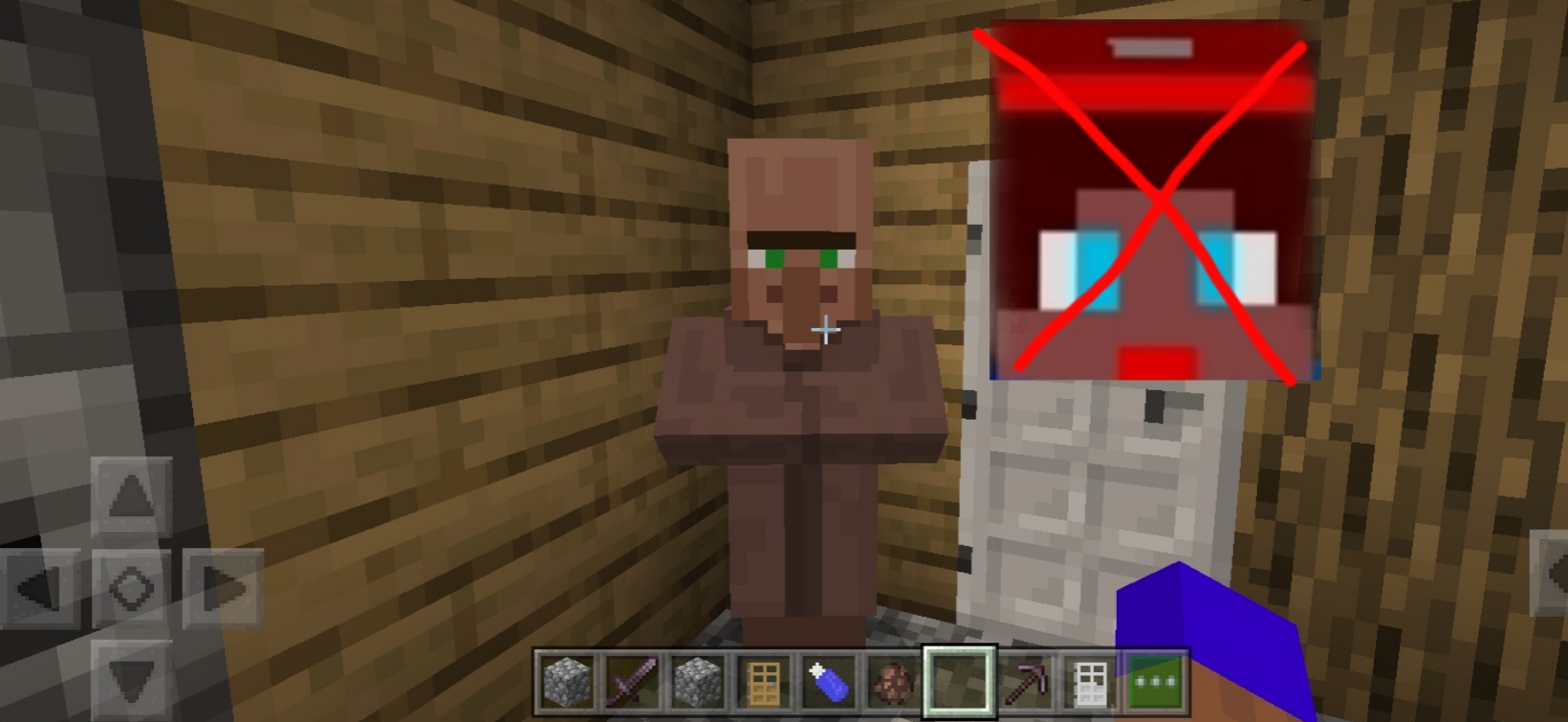 Почему кузнец не впускает в свою кузнецу в майнкрафт. смотреть онлайн