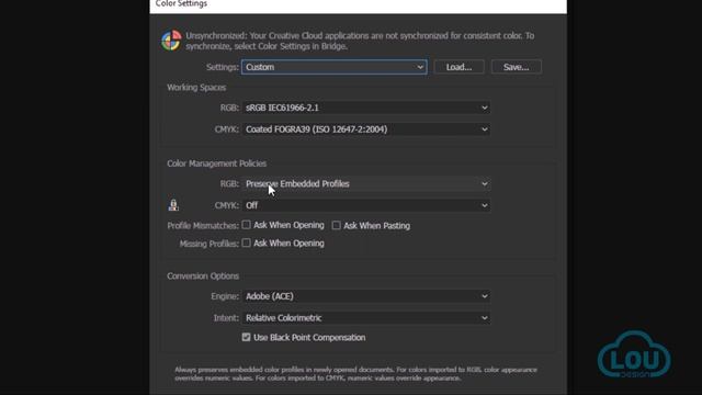 Fixing "Your Current color settings honor CMYK profiles in linked content" смотреть онлайн