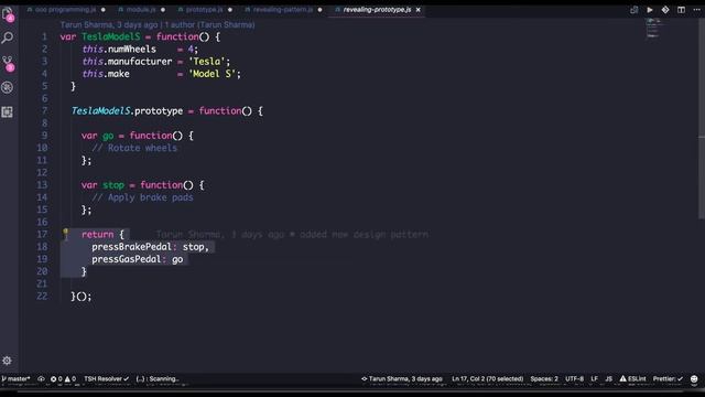 Prototype pattern in Javascript Design Pattern #73 смотреть онлайн