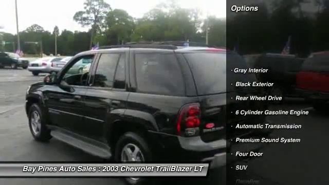 2003 Chevrolet TrailBlazer LT Saint Petersburg FL 33708 смотреть онлайн