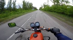 Работа двигателя иж ПЛАНЕТА 5 на максимальных оборотах (МАКСИМАЛКА!)