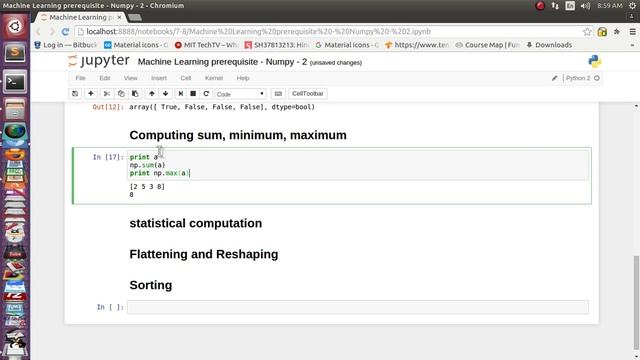 Machine Learning prerequisites Numpy - 2 смотреть онлайн